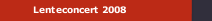 Lenteconcert 2008